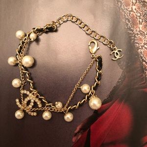 Stunning Authentic Chanel CC Logo Bracelet ✨